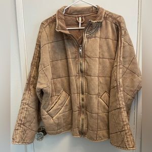 Free People Dolman Quilted Jacket